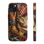Patriotic Cowgirl Phone Case