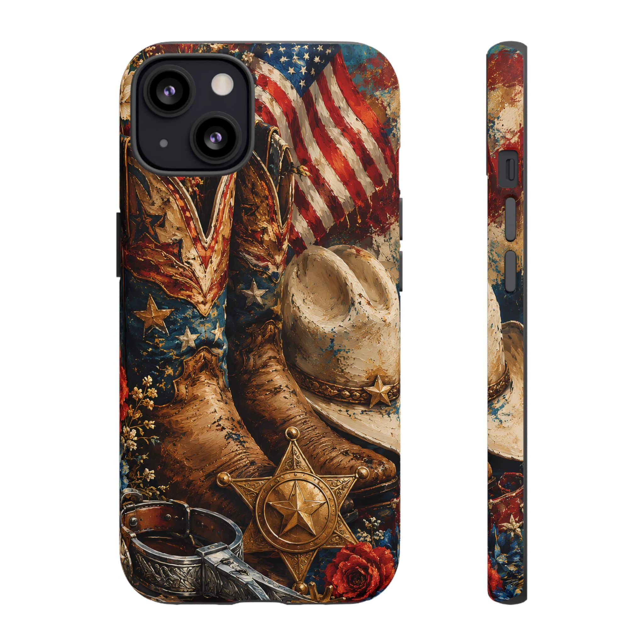 Patriotic Cowgirl Phone Case