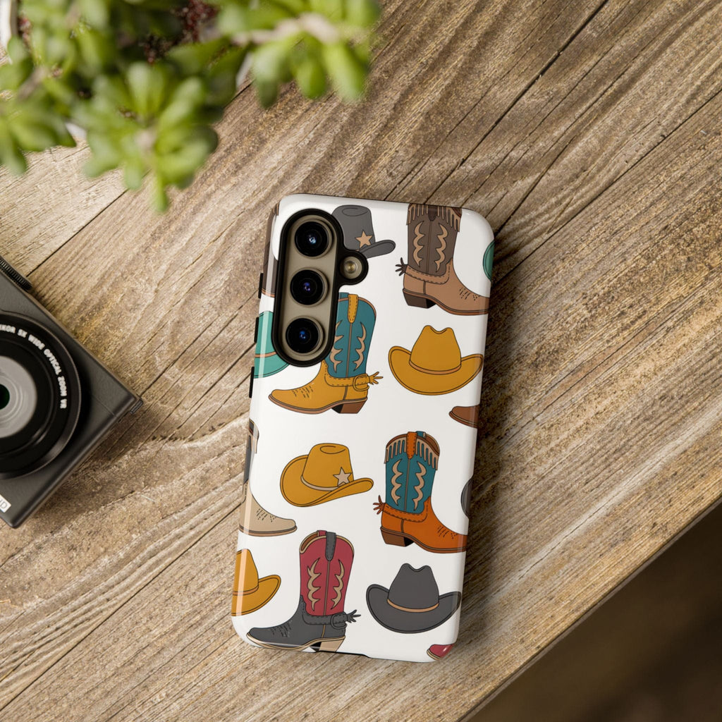 Hat & Boots Phone Cases