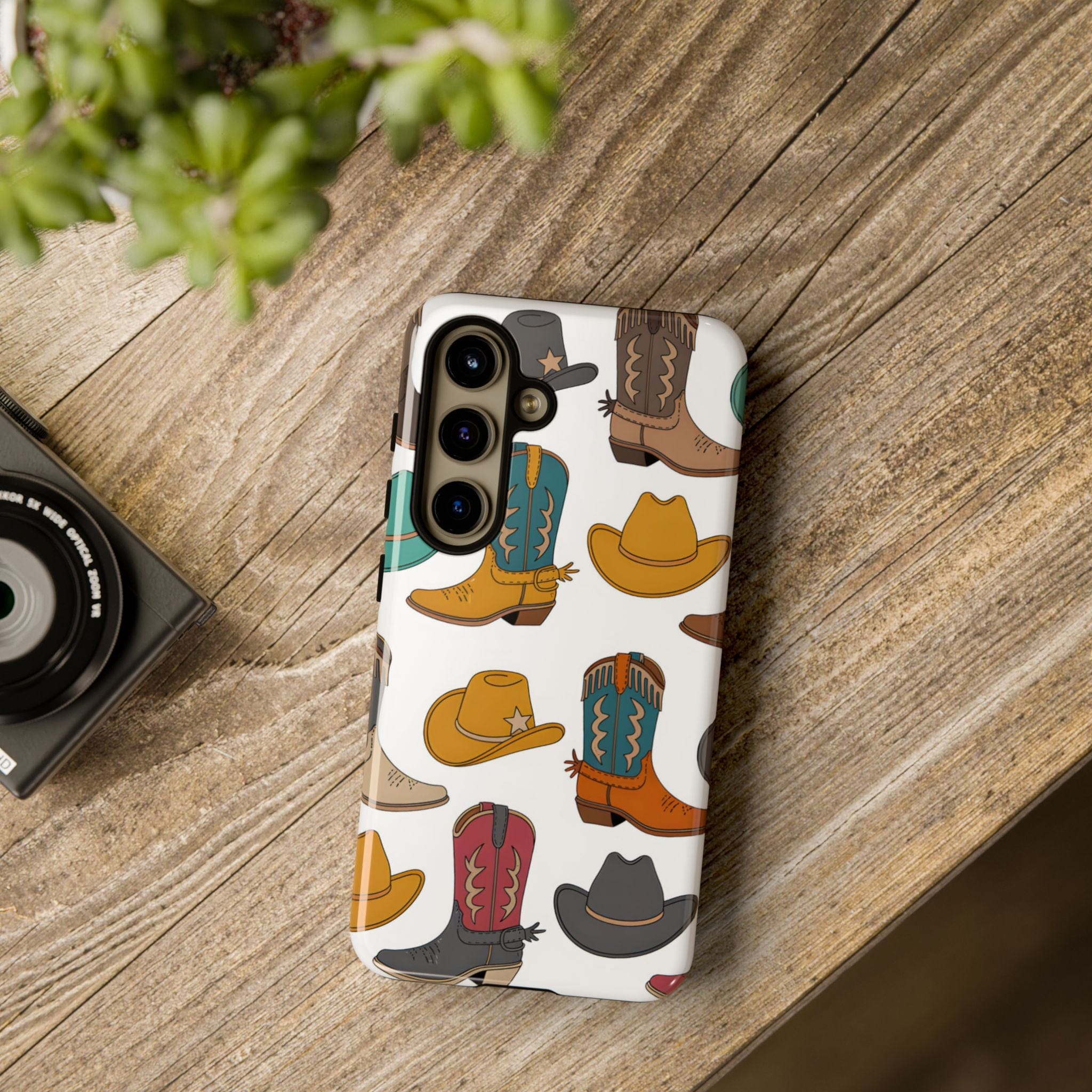 Hat & Boots Phone Cases