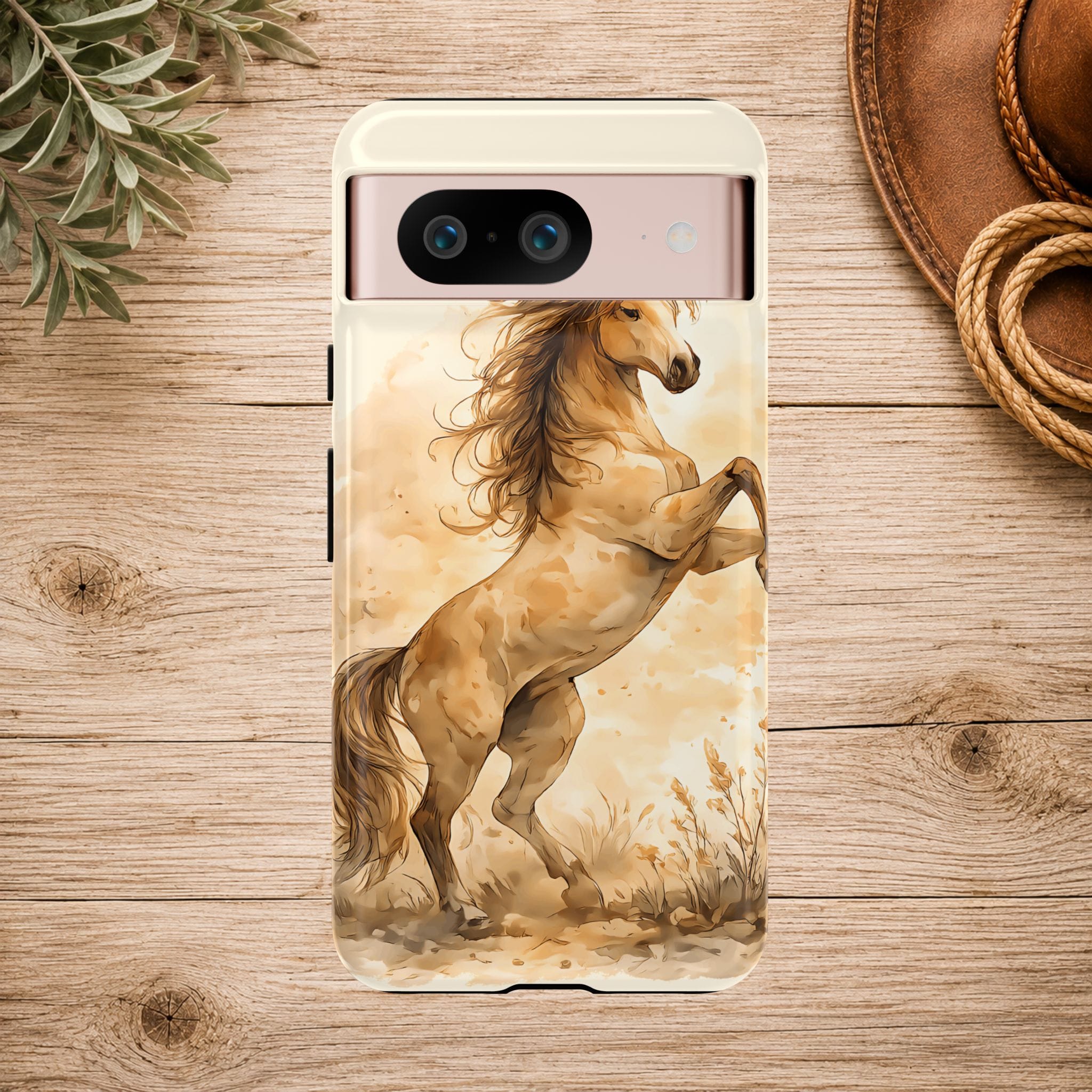 Horse Rearing Tough Phone Case