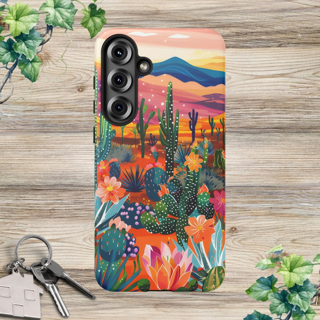 Colorful Cactus Phone Case