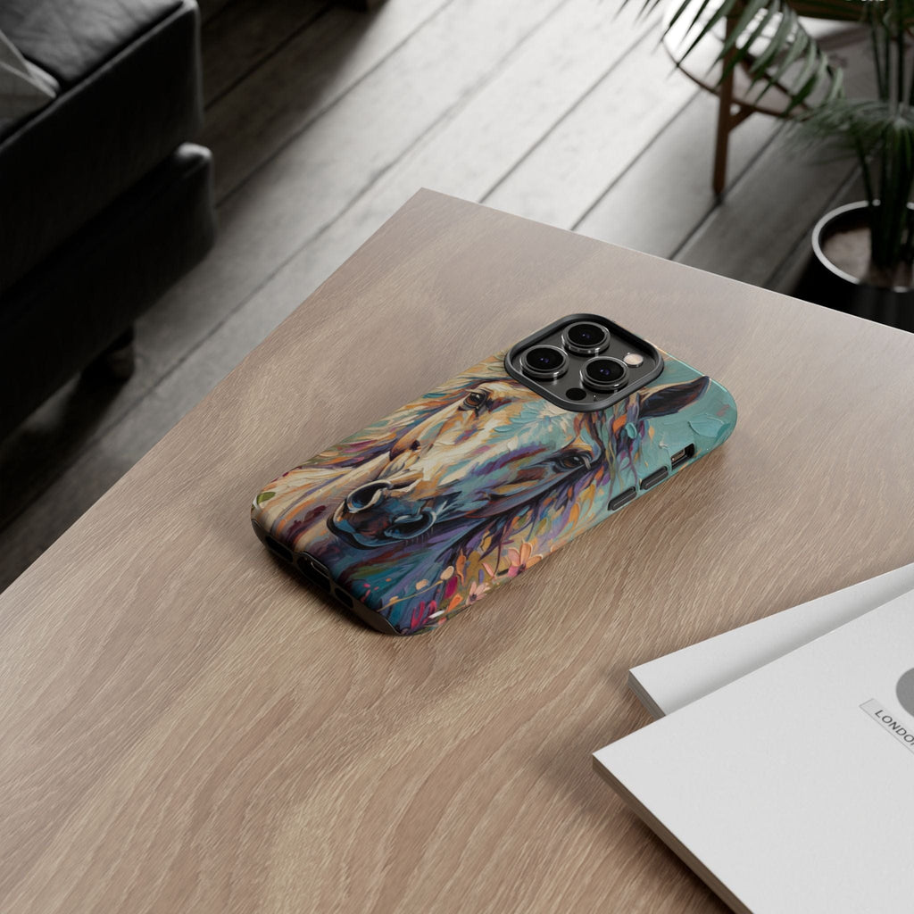 Blooming Spirit Horse Phone Case