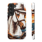 White Hat Horse-Phone Cases