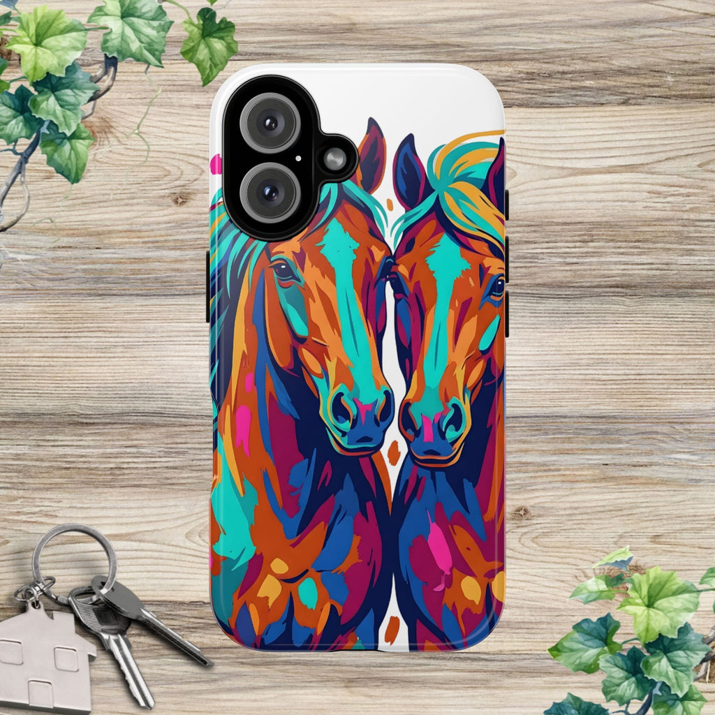 Vibrant Pop Art Equine Phone Case