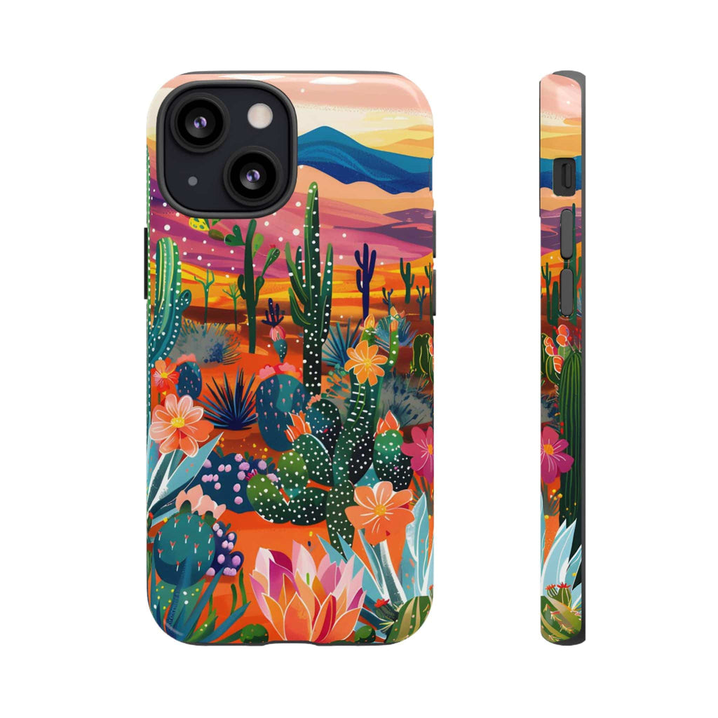 Colorful Cactus Phone Case