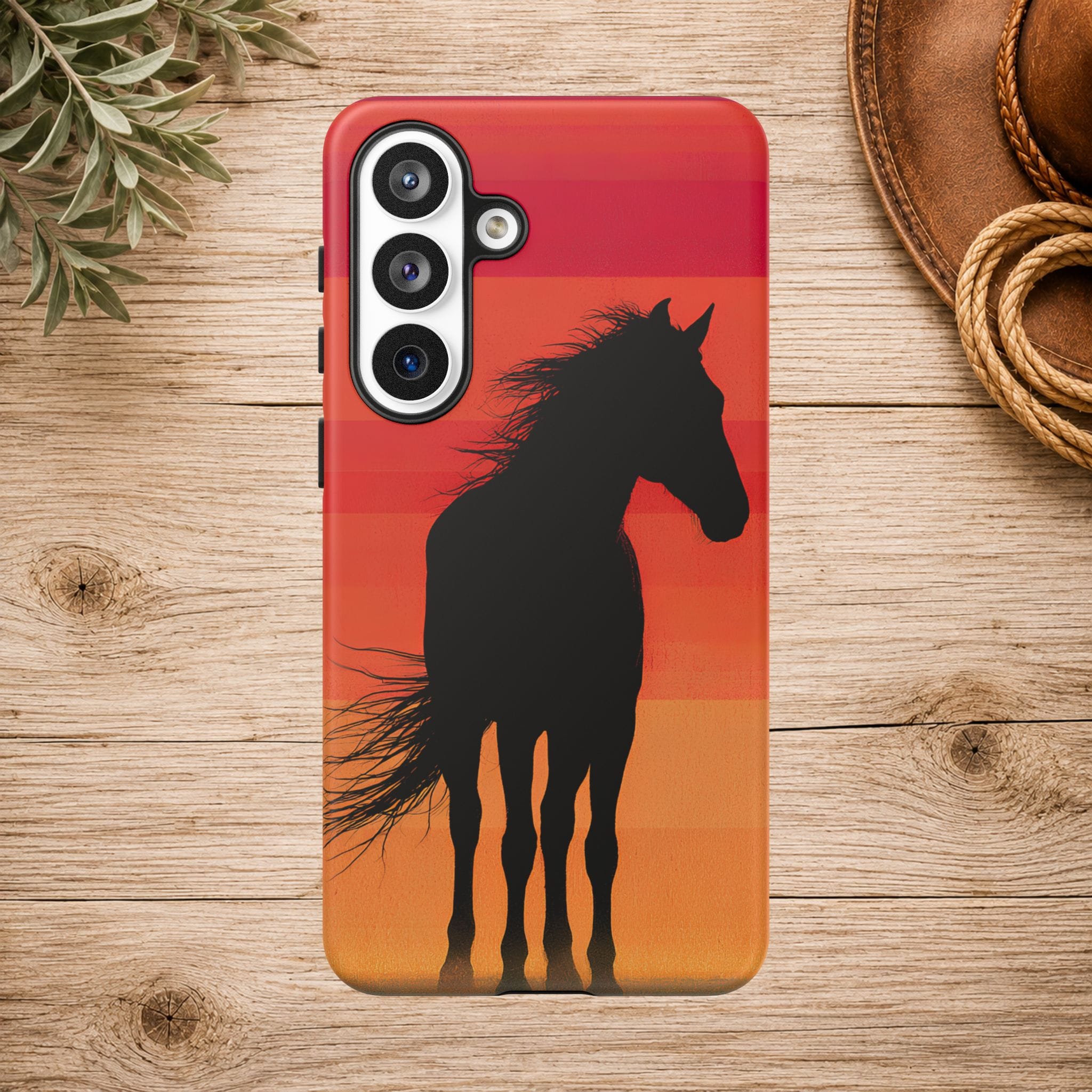 Sunset Spirit Horse Phone Case