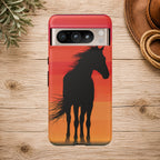 Sunset Spirit Horse Phone Case