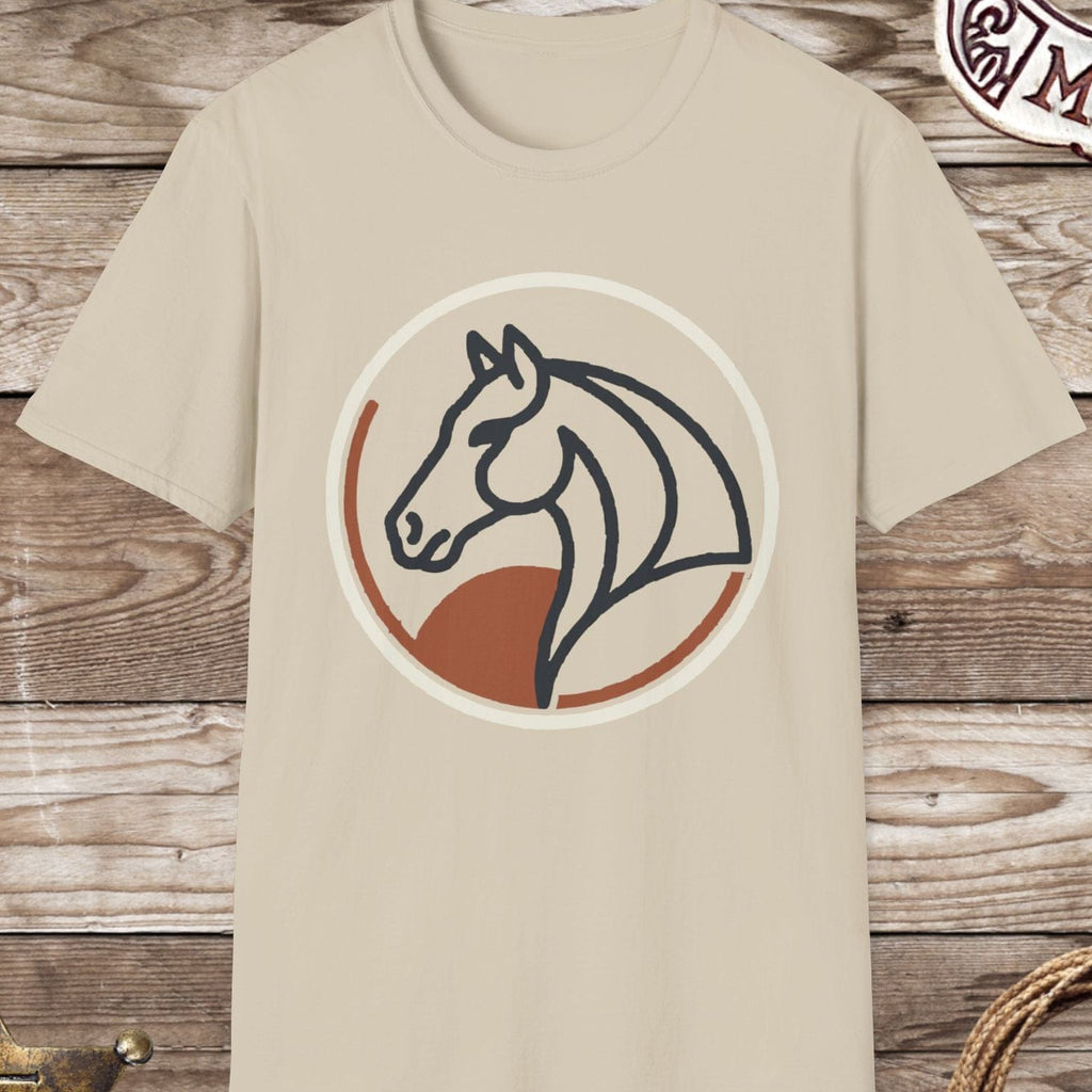 Horse Head Graphic T‑Shirt