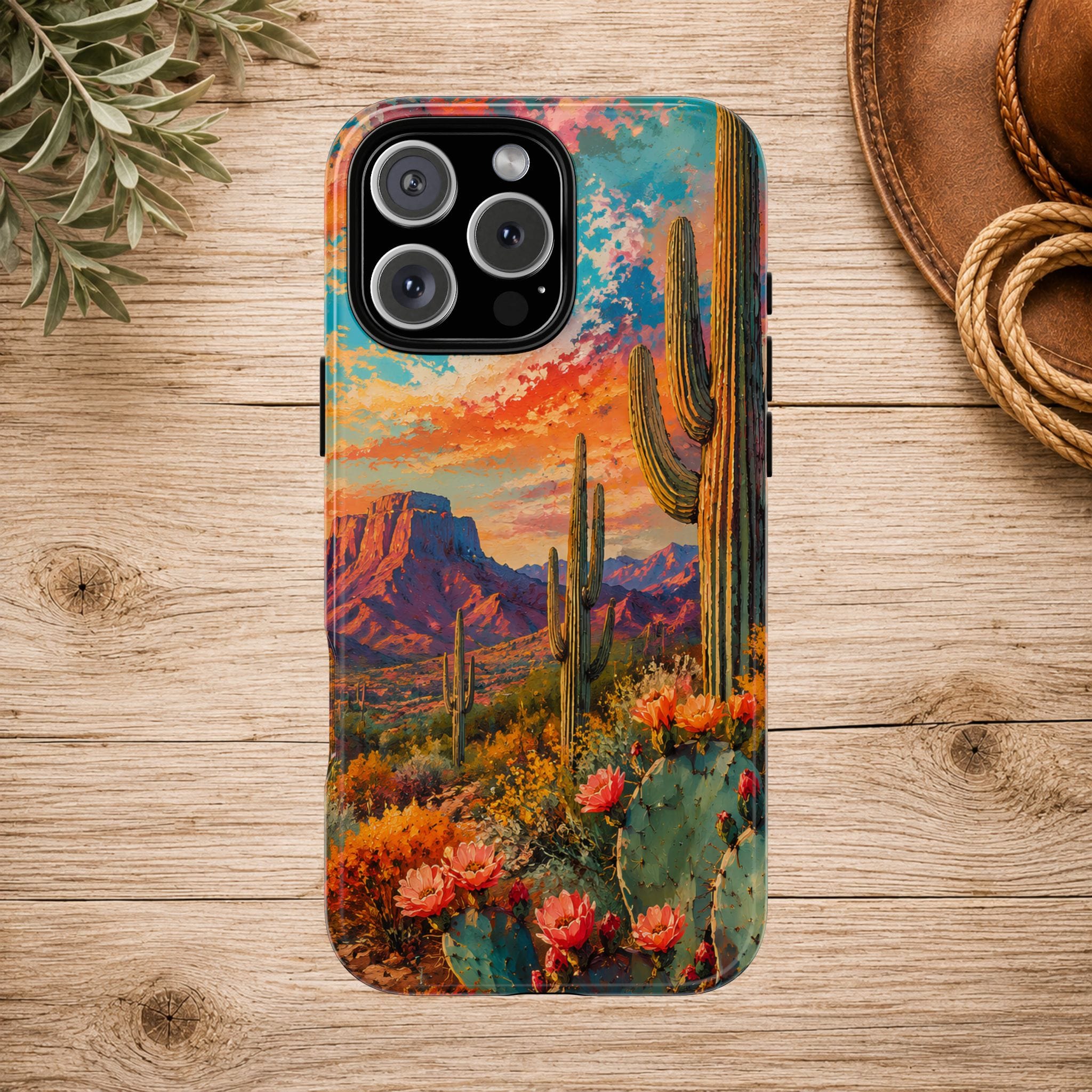 Desert Sunset Phone Case