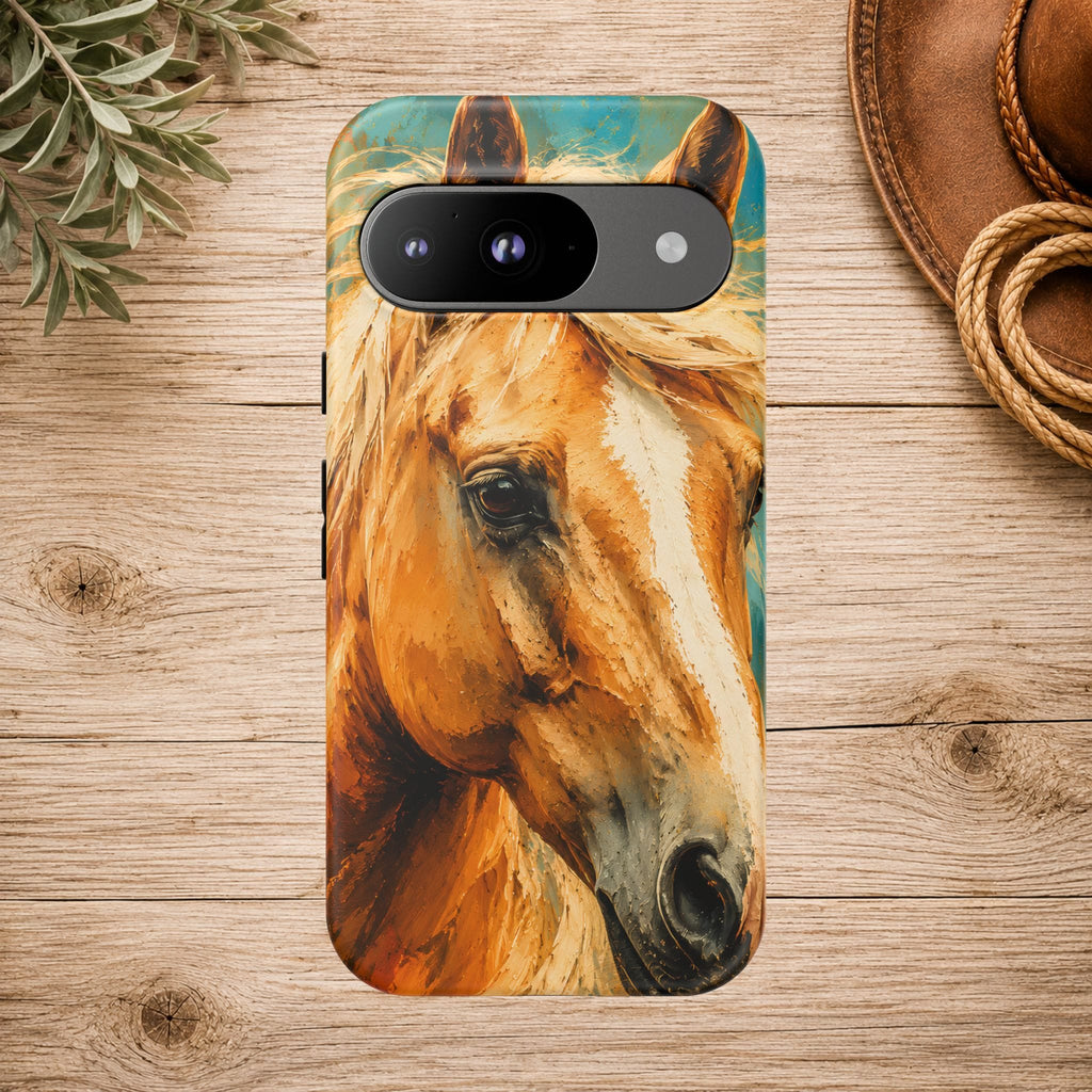 Golden Spirit Horse Phone Case