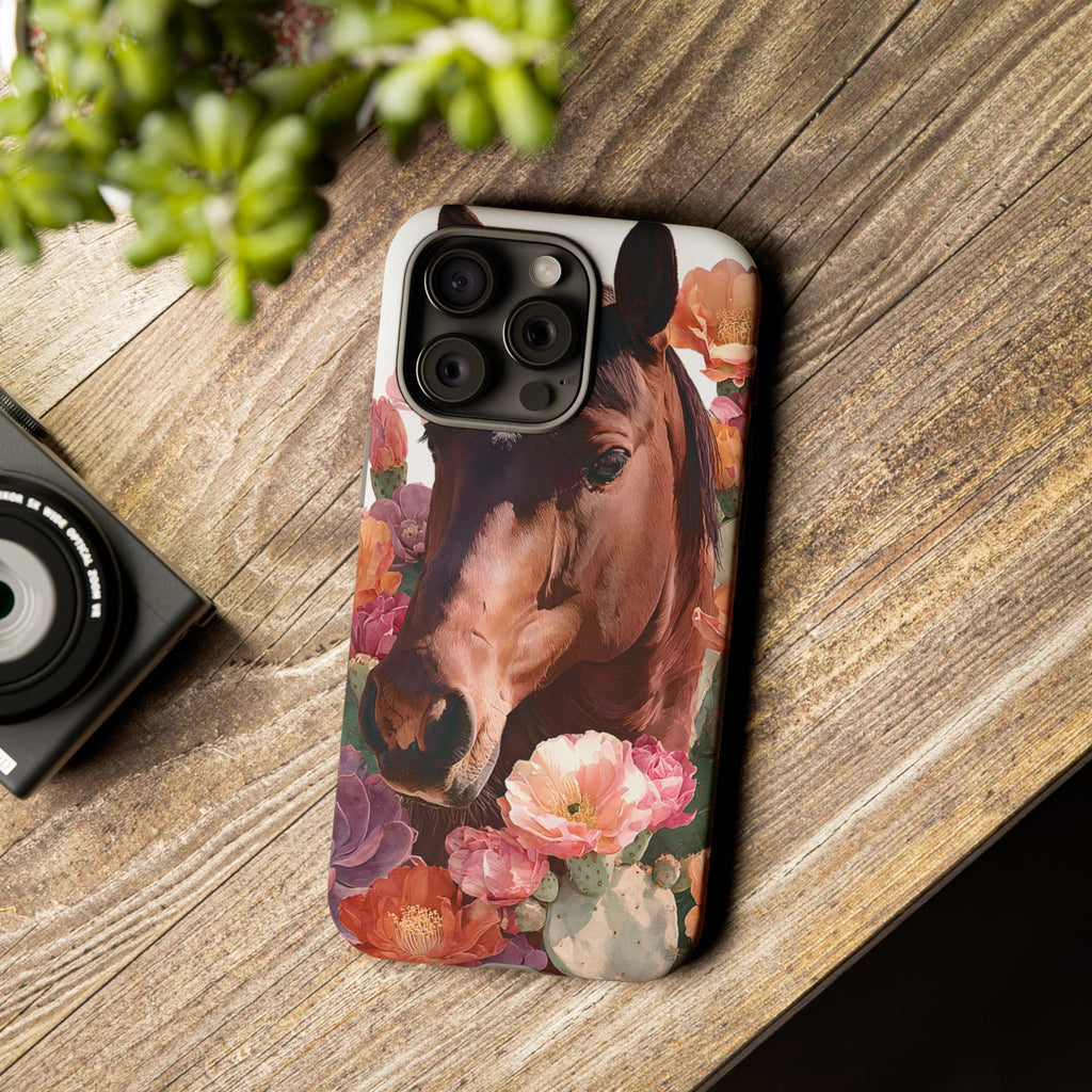 Horse Floral Phone Case