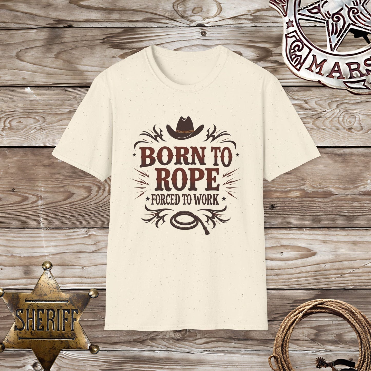 Softstyle Unisex T-Shirt - Born to Rope