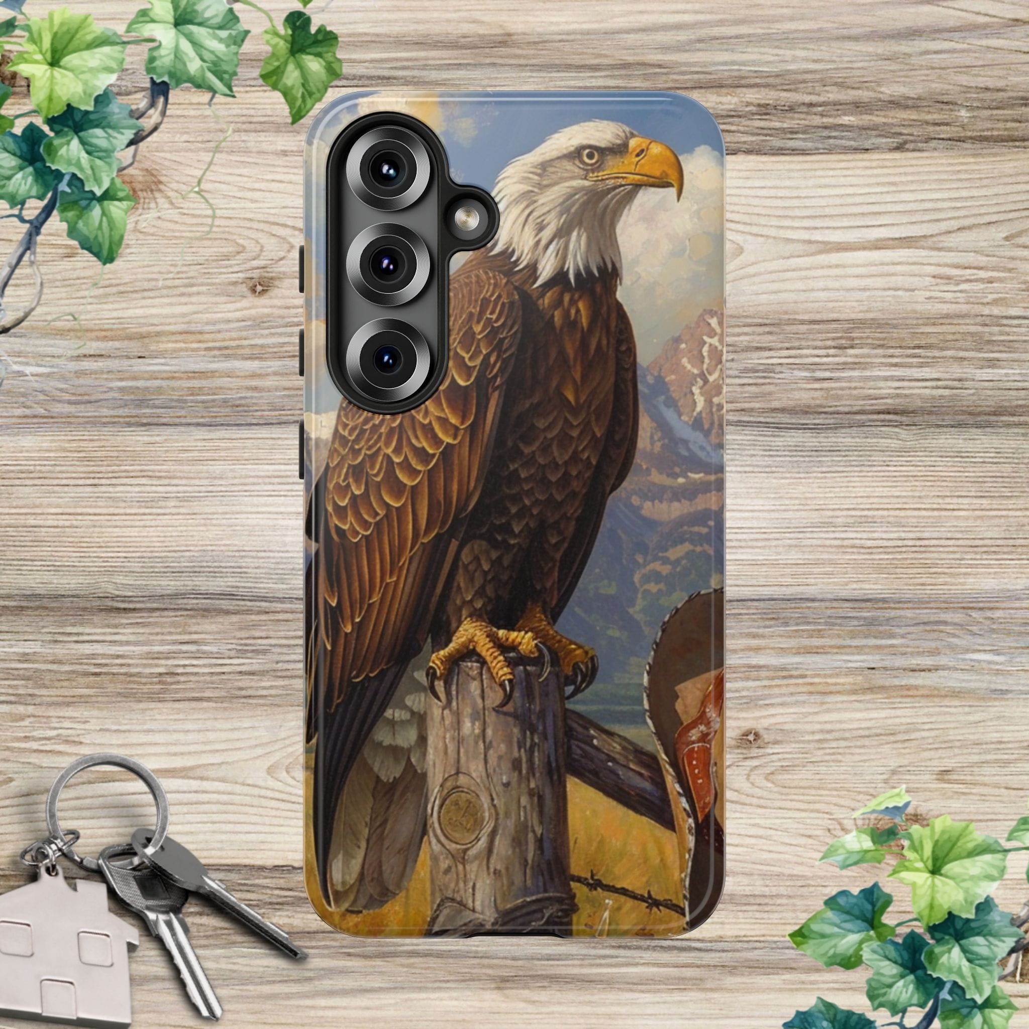 Vintage Bald Eagle Patriotic Phone Case