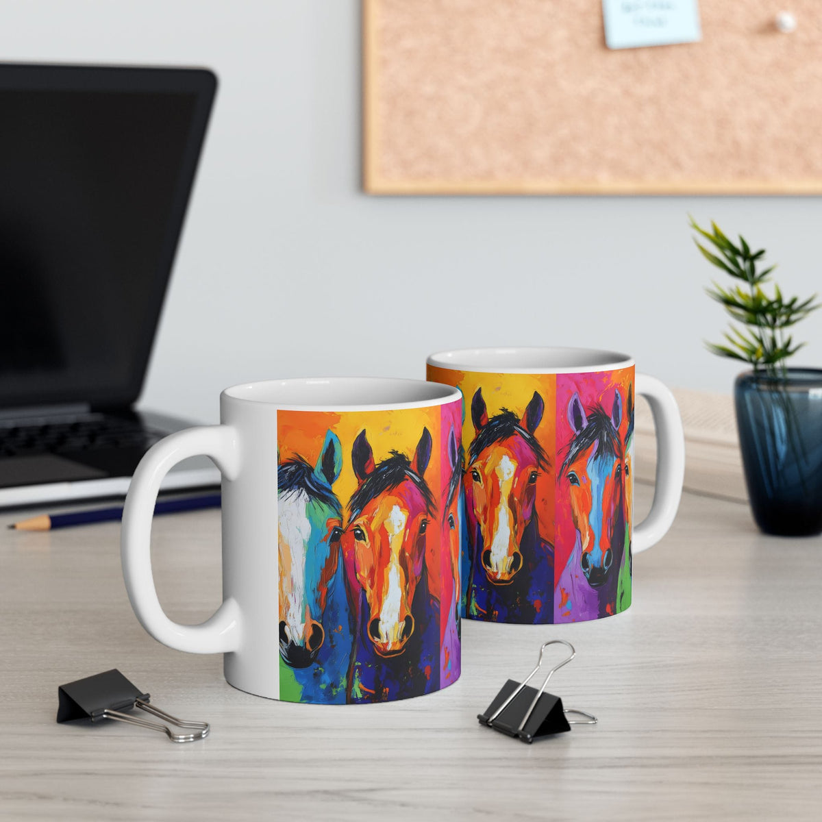 Colorful Horse Mug