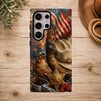 Patriotic Cowgirl Phone Case