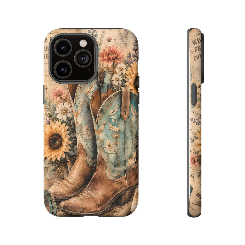 Rustique Sunflower Western iPhone Cover