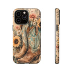 Rustique Sunflower Western iPhone Cover
