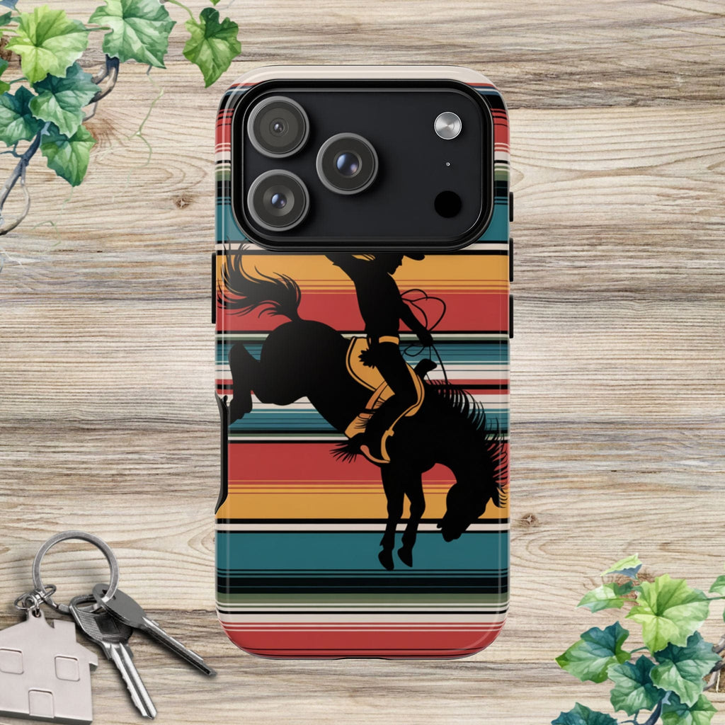 Western Rodeo Phone Case - Tough Cases with Cowboy Design