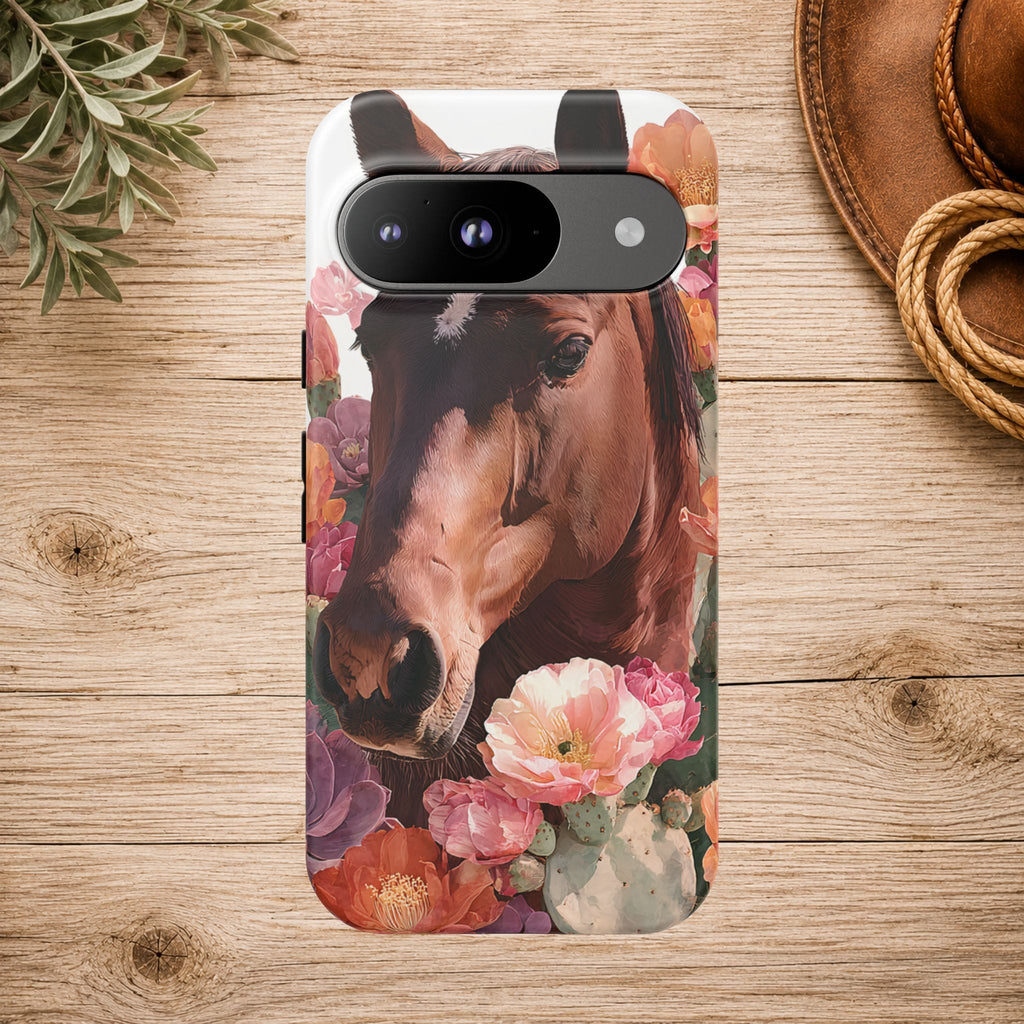 Horse Floral Phone Case