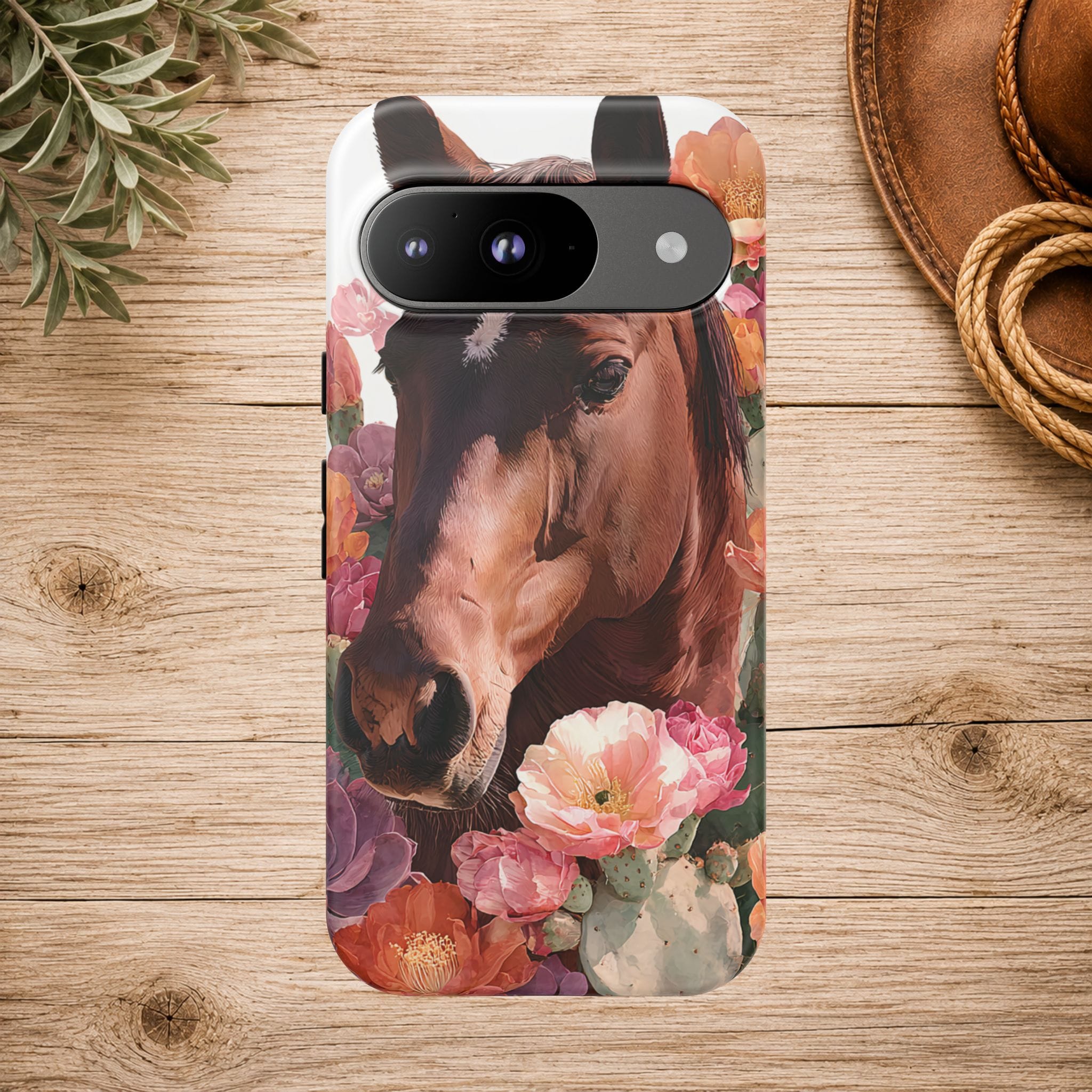 Horse Floral Phone Case