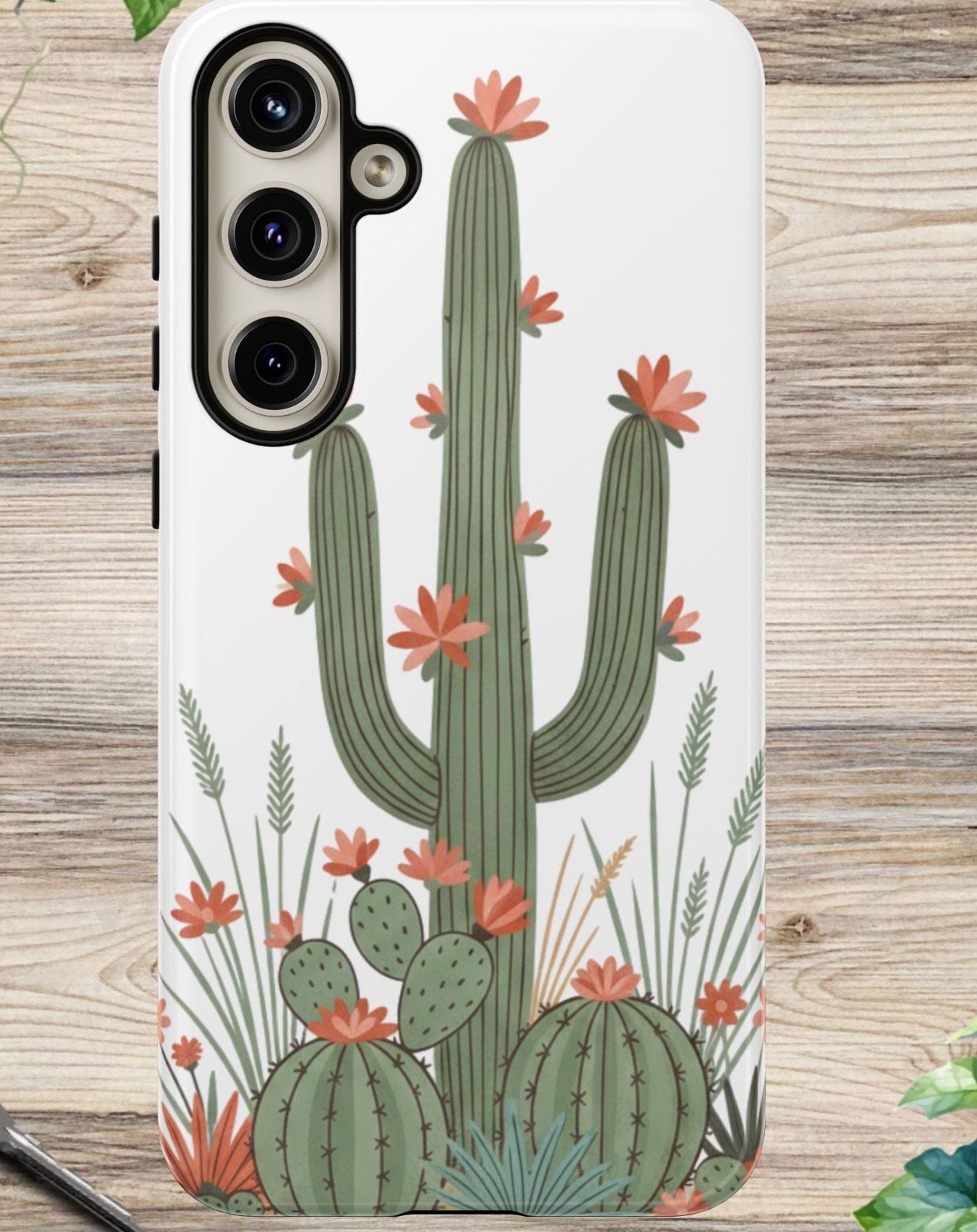 Desert Bloom Cactus Phone Case