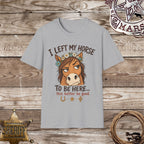 I Left My Horse T-Shirt