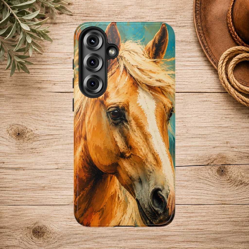Golden Spirit Horse Phone Case