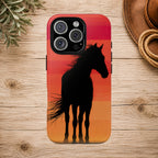 Sunset Spirit Horse Phone Case