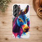 Color Splash Donkey Phone Case