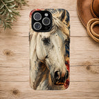 Patriotic White Horse Phone Case