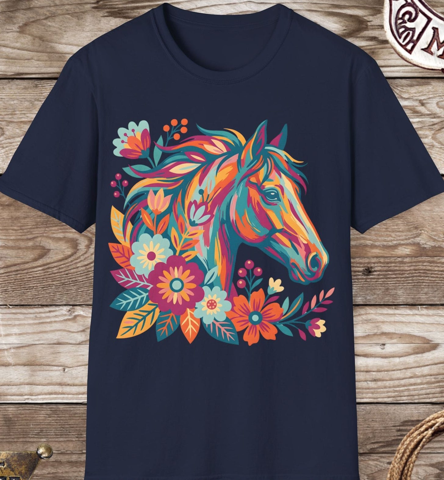Wildflower Spirit Horse T-Shirt
