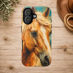 Golden Spirit Horse Phone Case