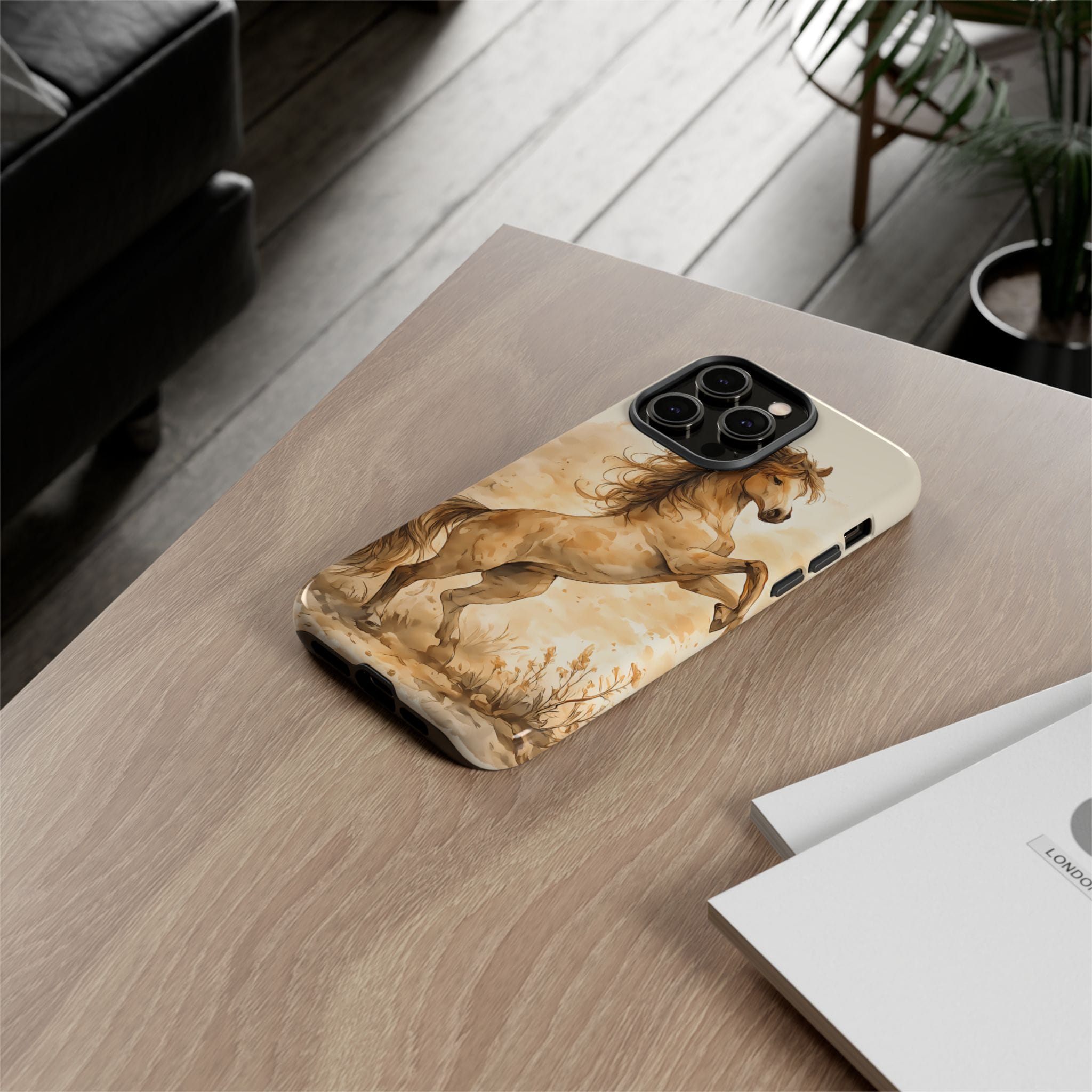 Horse Rearing Tough Phone Case