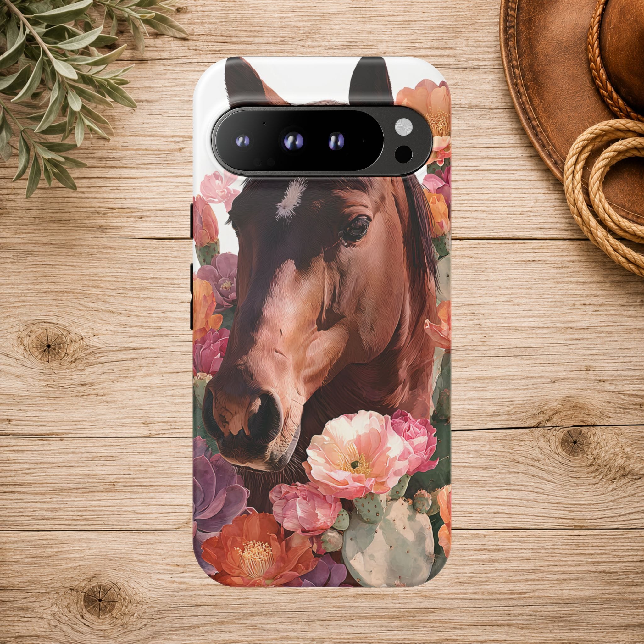 Horse Floral Phone Case