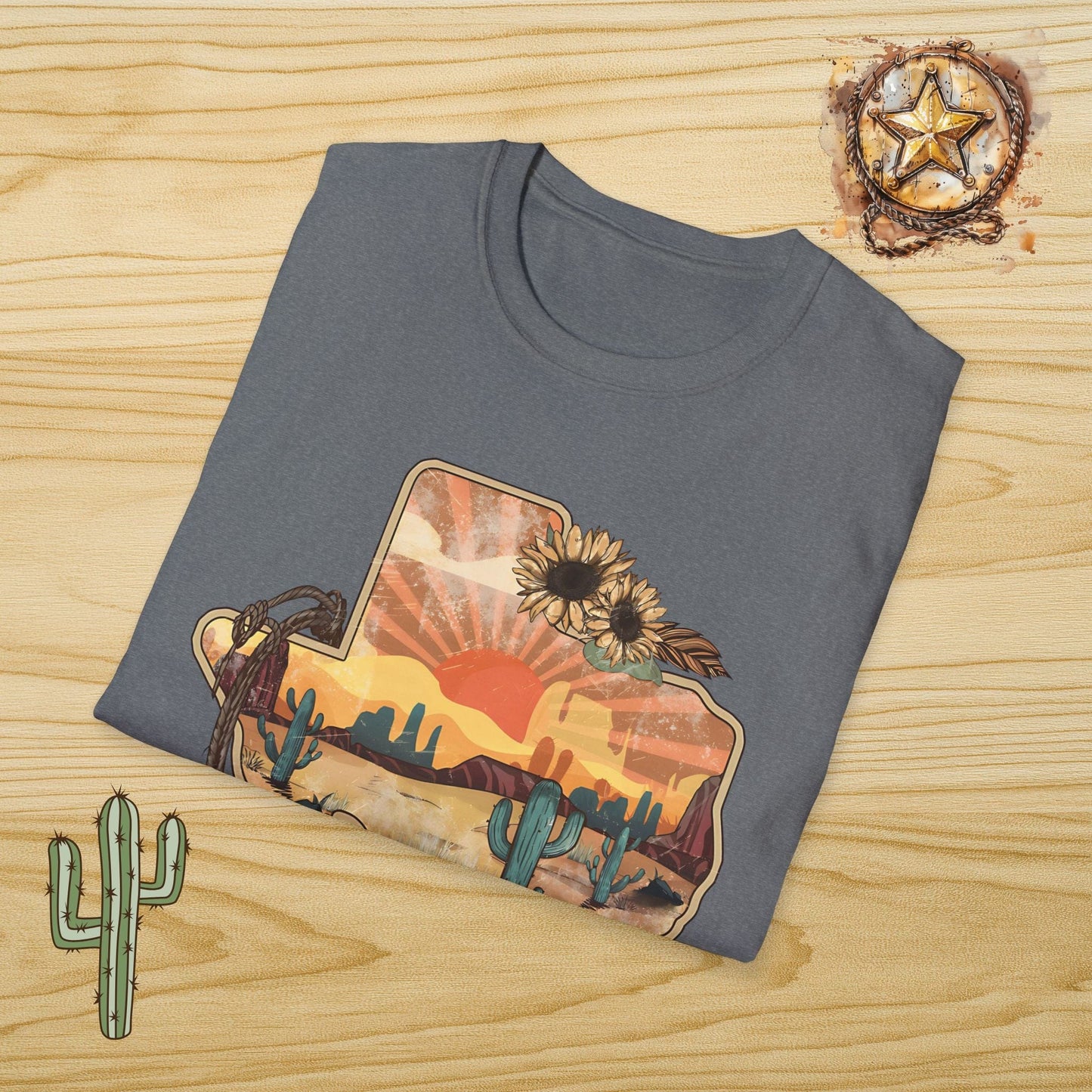 Softstyle Unisex T-Shirt: State of Texas