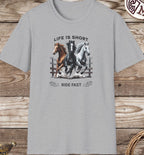 Life is Short Ride Fast - T-Shirt