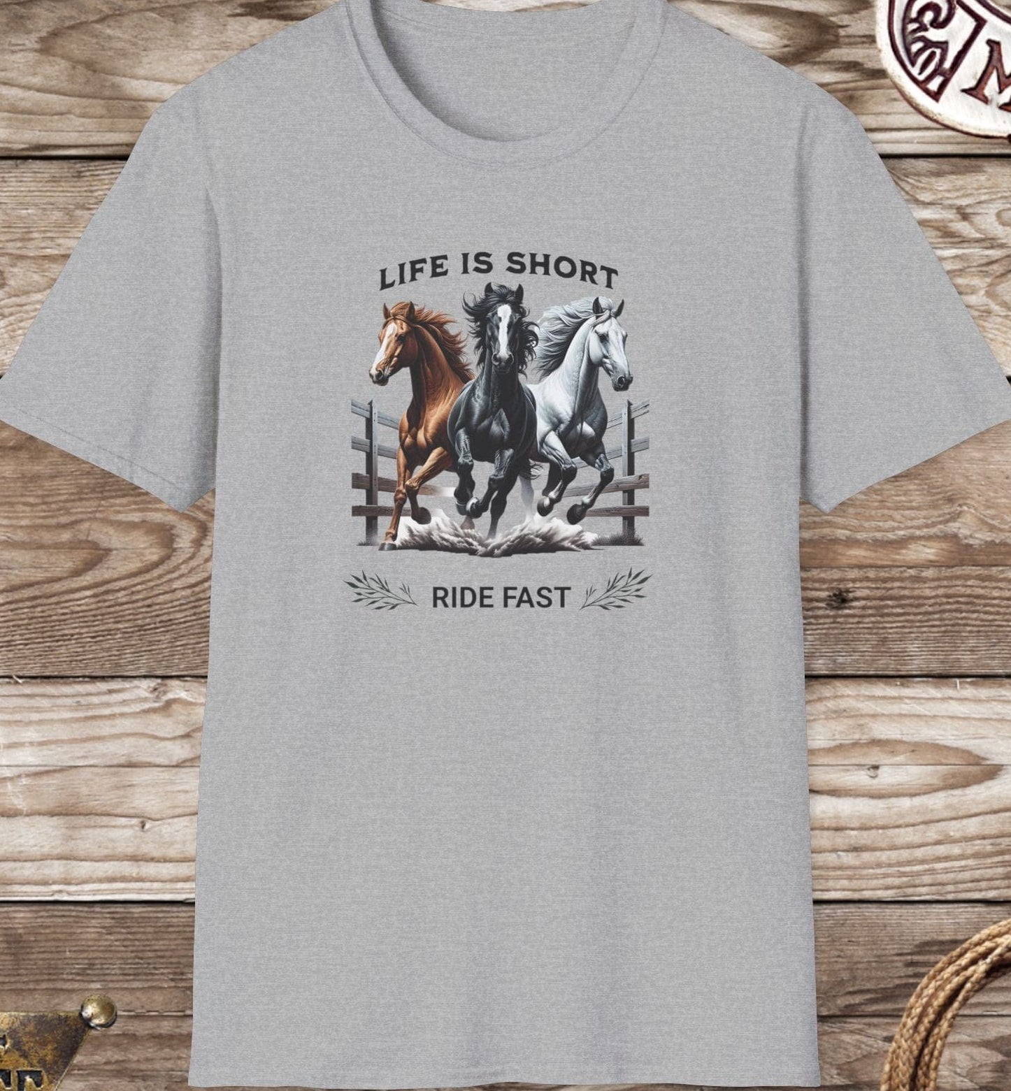 Life is Short Ride Fast - T-Shirt