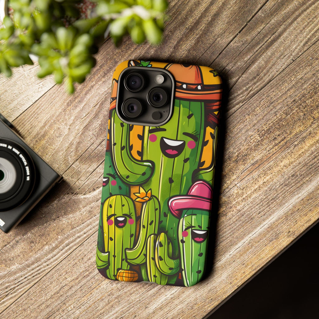 Happy Cactus Crew Phone Case