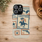 Liberty Rider Vintage Western Patriotic Phone Case