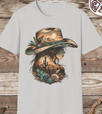 Desert Moon Cowgirl Western Graphic Tee