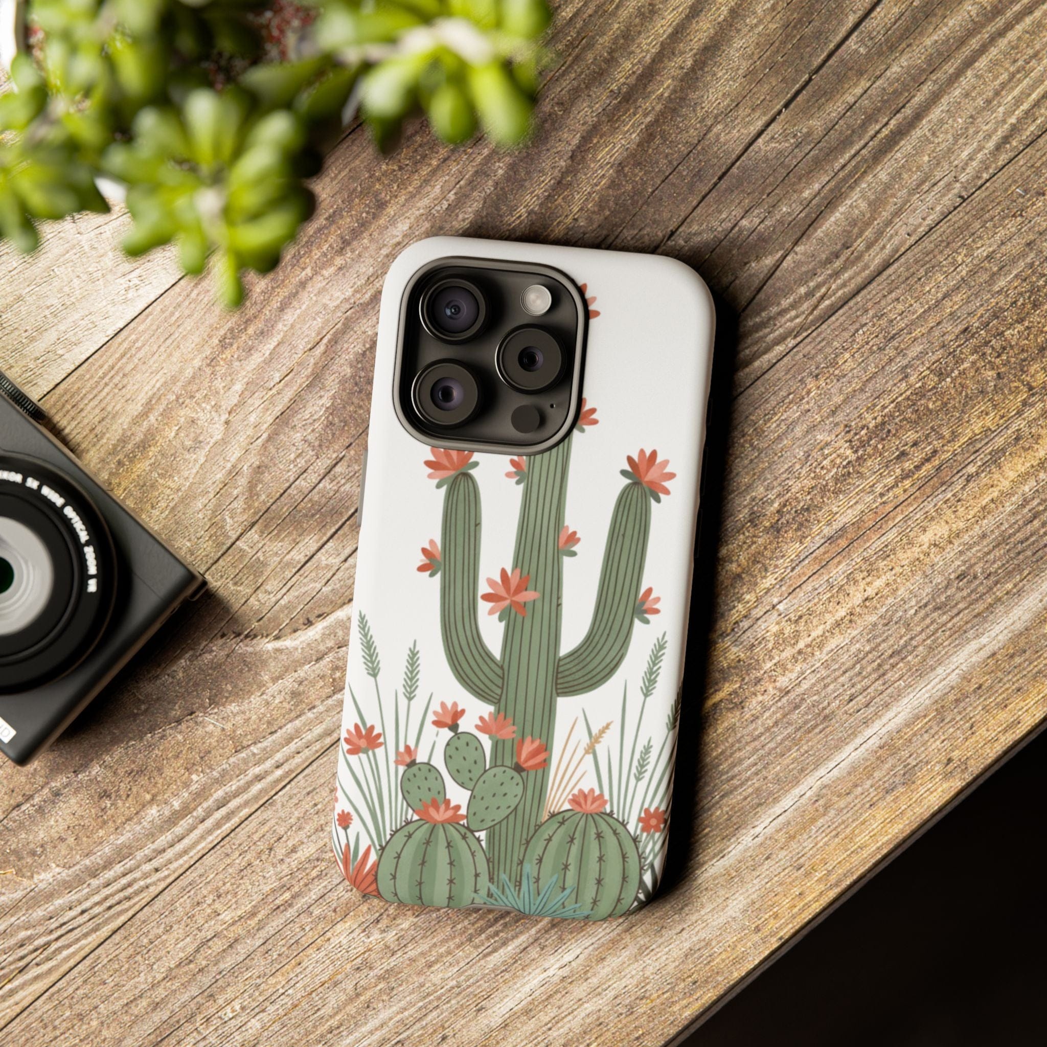 Desert Bloom Cactus Phone Case