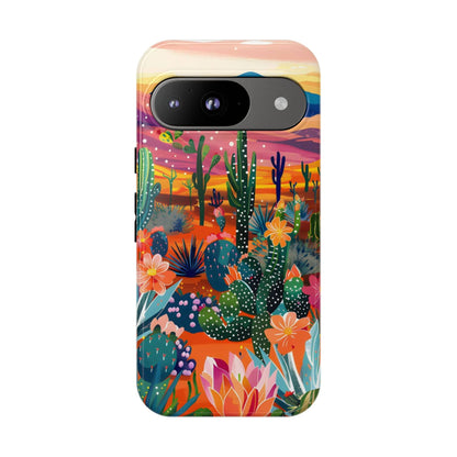 Colorful Cactus Phone Case
