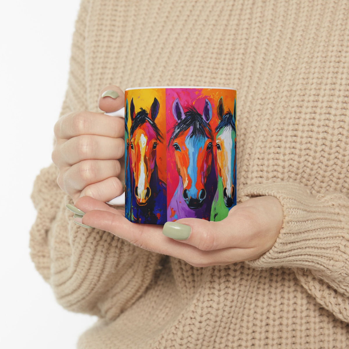 Colorful Horse Mug
