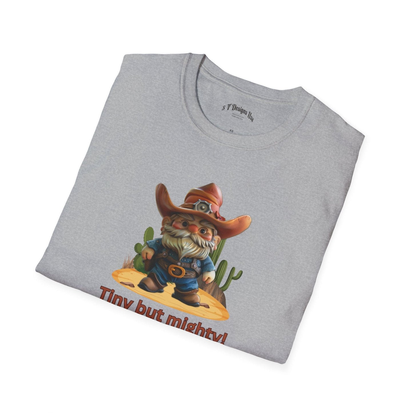 Softstyle Unisex T-Shirt: Tiny Gnome