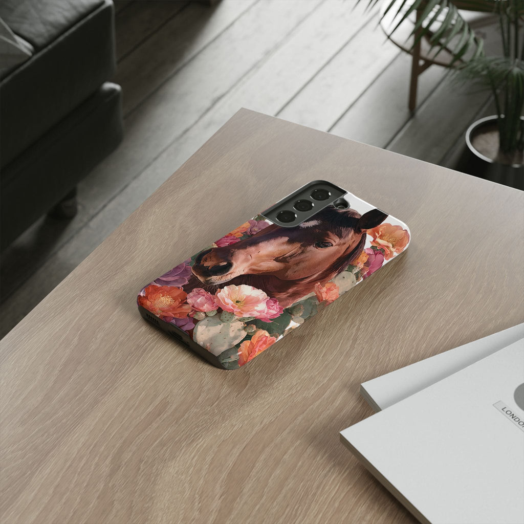 Horse Floral Phone Case
