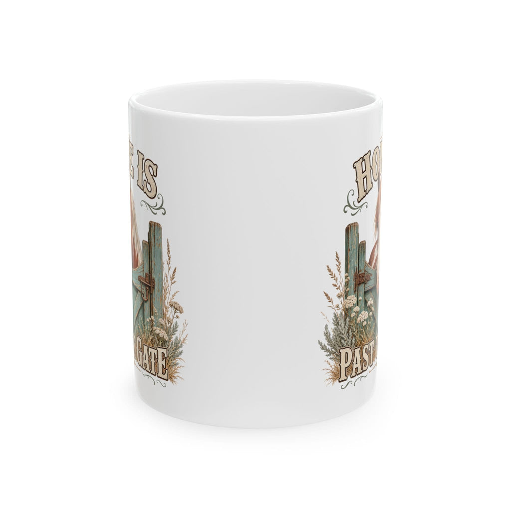 Home Is Past the Gate Mug