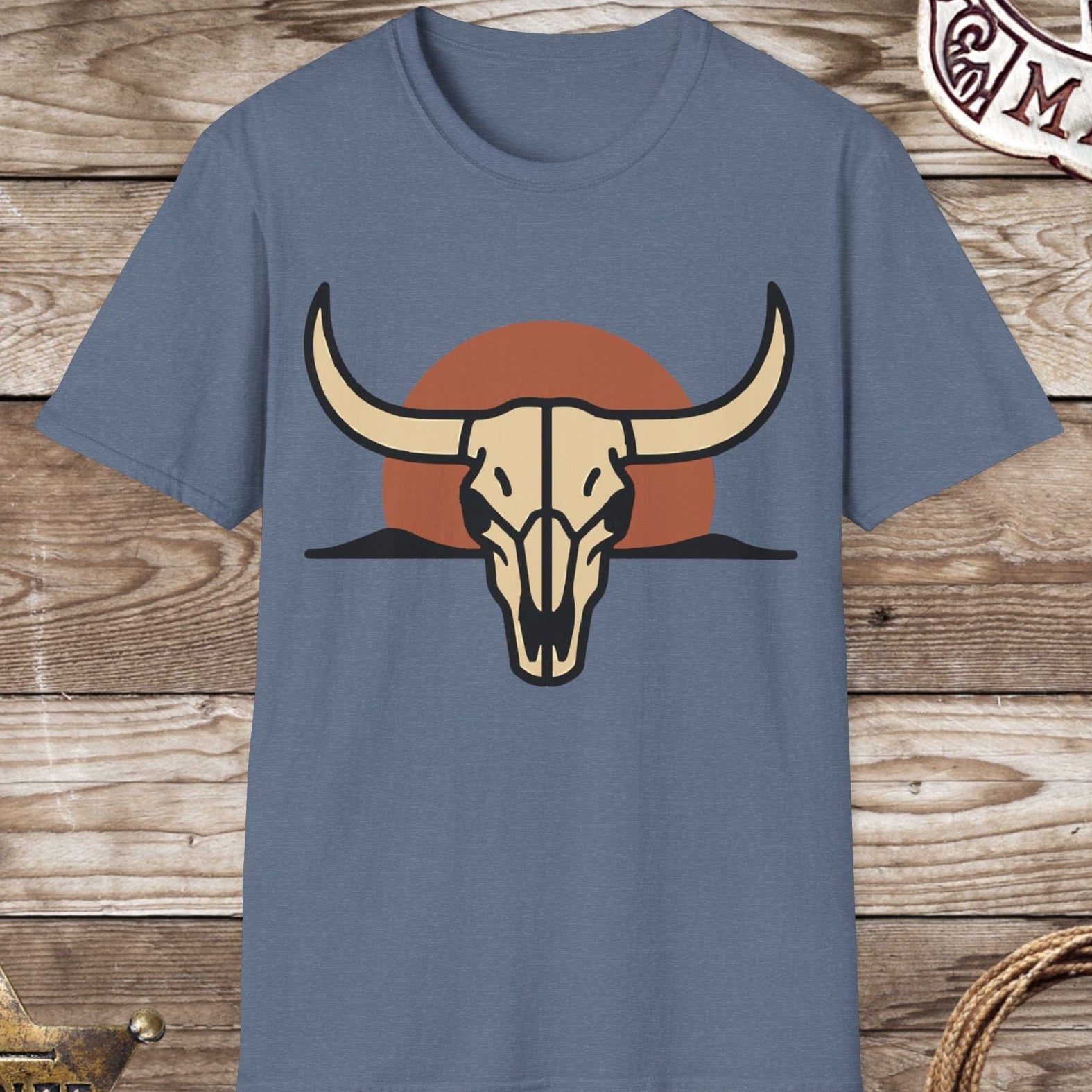 Southwest Longhorn Skull T-Shirt
