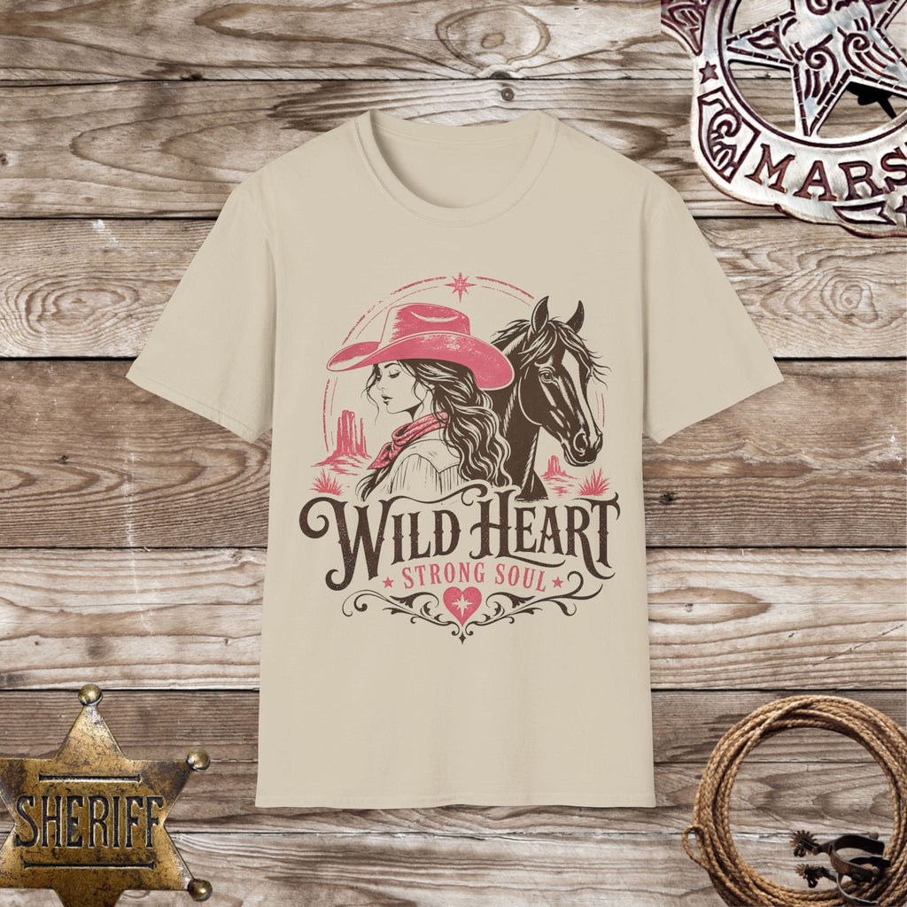 Cowgirl 'Wild Heart, Strong Soul' T-Shirt
