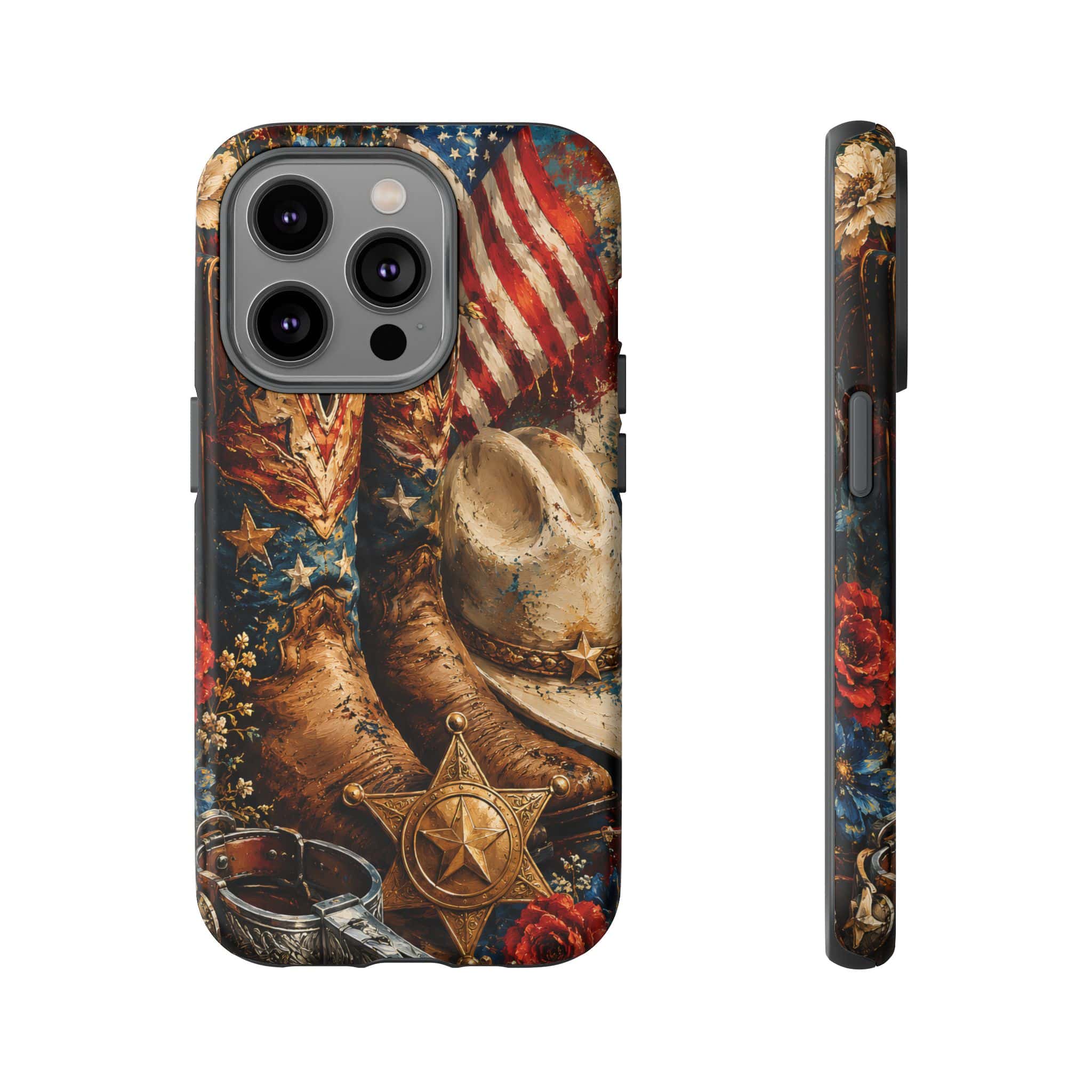 Patriotic Cowgirl Phone Case